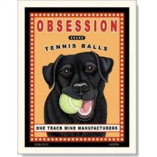 Dog Black Labrador - Obsession